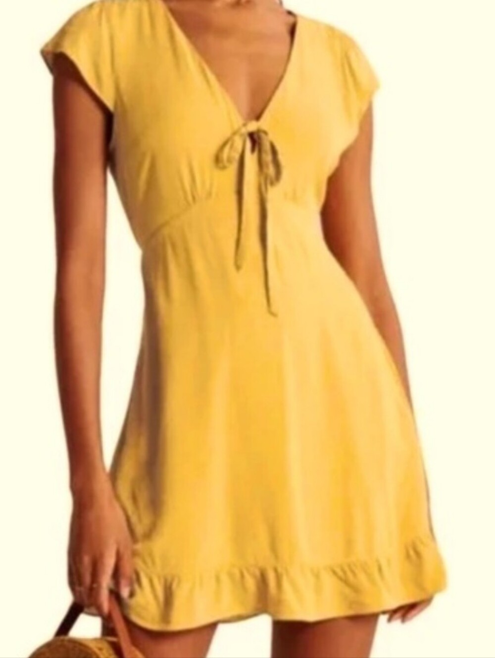 Abercrombie & Fitch Yellow Dress